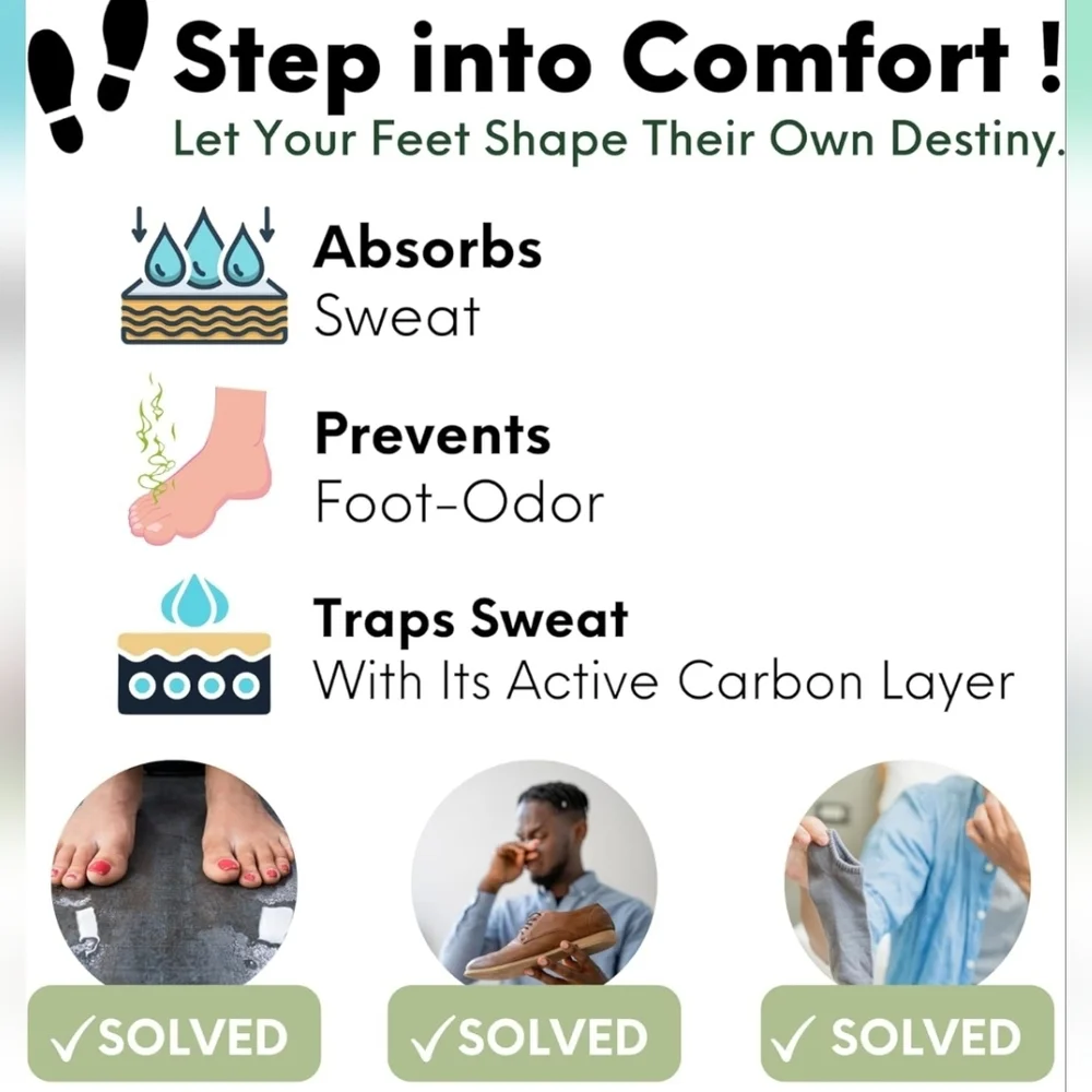 Genuine Leather Insoles